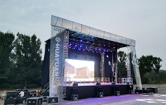 HY-S465 MOBILE STAGE SEMI TRAILER-V2.0